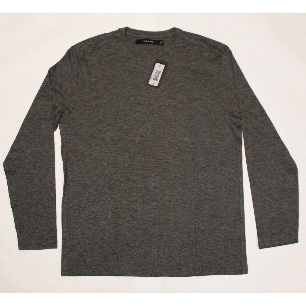 J BRAND Men’s Wool Cashmere Sweater Charcoal Grey Size Medium